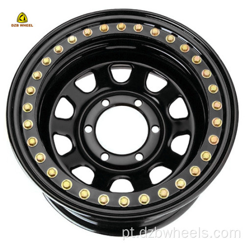 8 Roda offroad de raio 6x139.7 Roda de aço de Beadlock